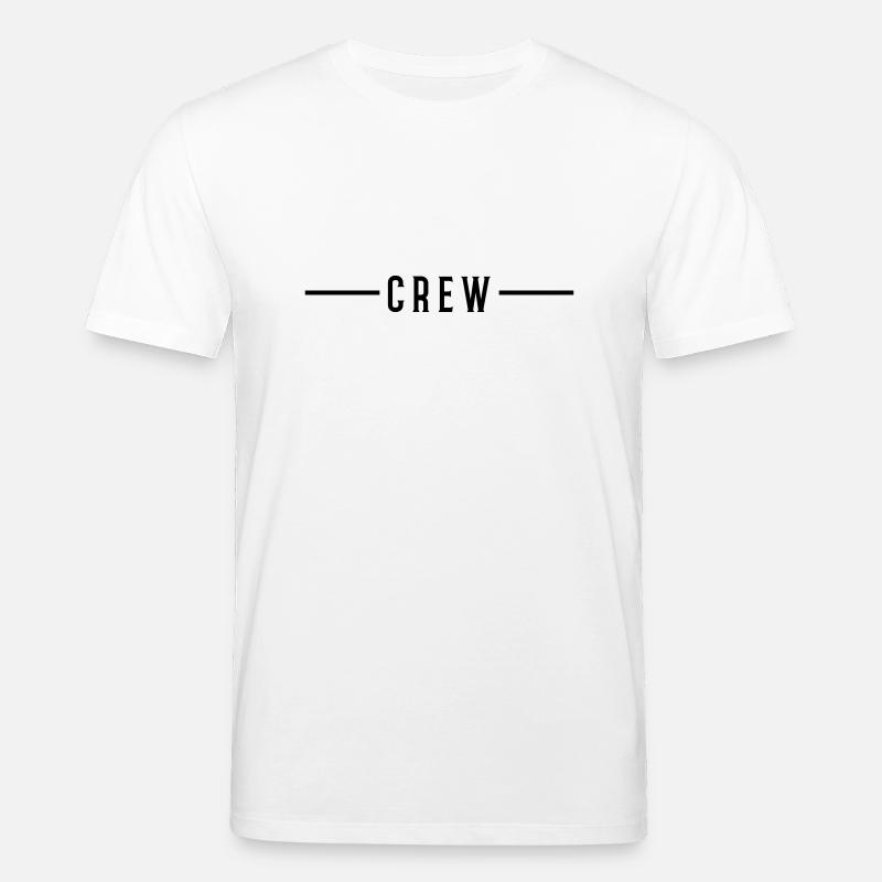 crew strich - Stanley/Stella Unisex Bio-T-Shirt CREATOR  - Weiß