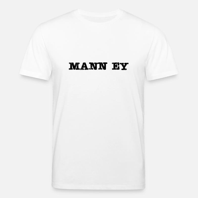 Mann ey - Stanley/Stella Unisex Bio-T-Shirt CREATOR  - Weiß