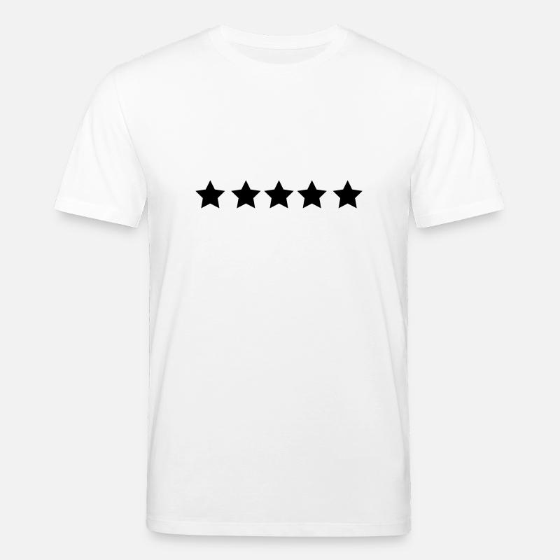 sterne - Stanley/Stella Unisex Bio-T-Shirt CREATOR  - Weiß