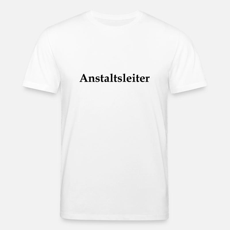 Anstaltsleiter - Stanley/Stella Unisex Bio-T-Shirt CREATOR  - Weiß