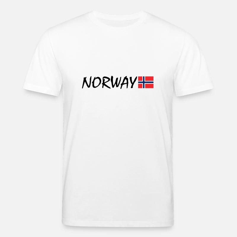 Norvège - T-shirt bio CREATOR Stanley/Stella Unisexe - blanc