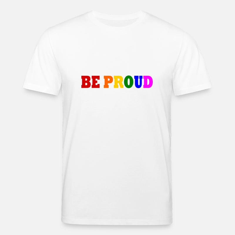 Be proud - Stanley/Stella Unisex Bio-T-Shirt CREATOR - Weiß
