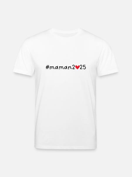 Mama 2025 - Stanley/Stella Unisex Bio-T-Shirt CREATOR - Weiß