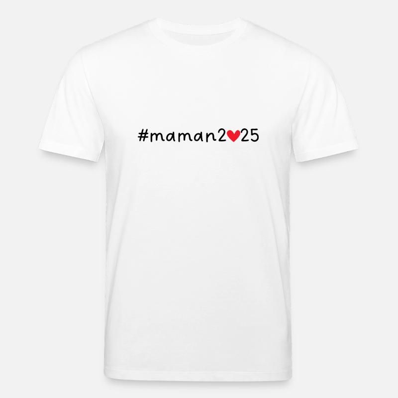 Mama 2025 - Stanley/Stella Unisex Bio-T-Shirt CREATOR  - Weiß