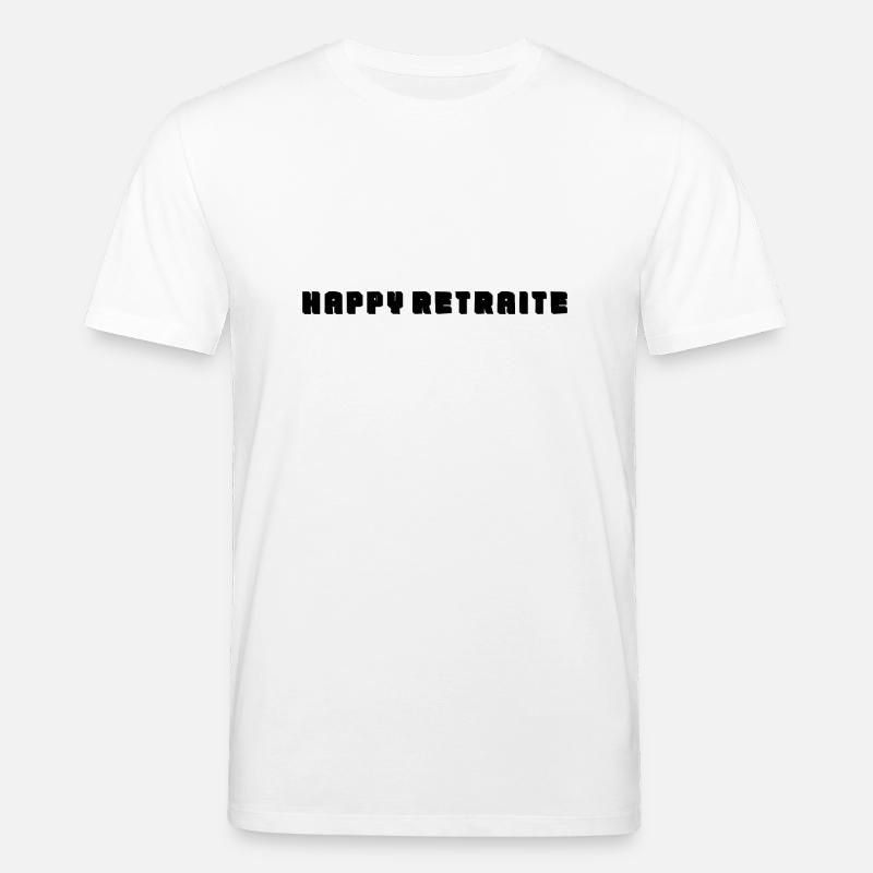 RETRAITE. RETRAITE. RETRAITEE. RETRAITE - T-shirt bio CREATOR Stanley/Stella Unisexe - blanc