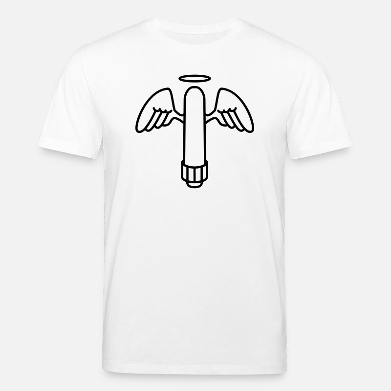 Gode avec ailes - T-shirt bio CREATOR Stanley/Stella Unisexe - blanc