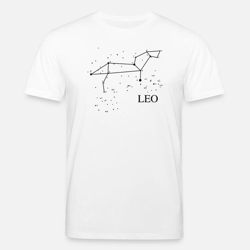 Constellation Leo - Stanley/Stella Unisex Bio-T-Shirt CREATOR  - Weiß