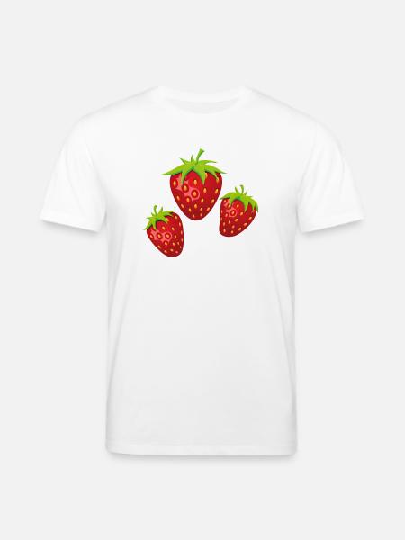 3fraises - T-shirt bio CREATOR Stanley/Stella Unisexe - blanc