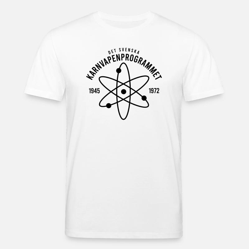 The Swedish nuclear weapons programme - Stanley/Stella CREATOR Unisex Organic T-Shirt - white