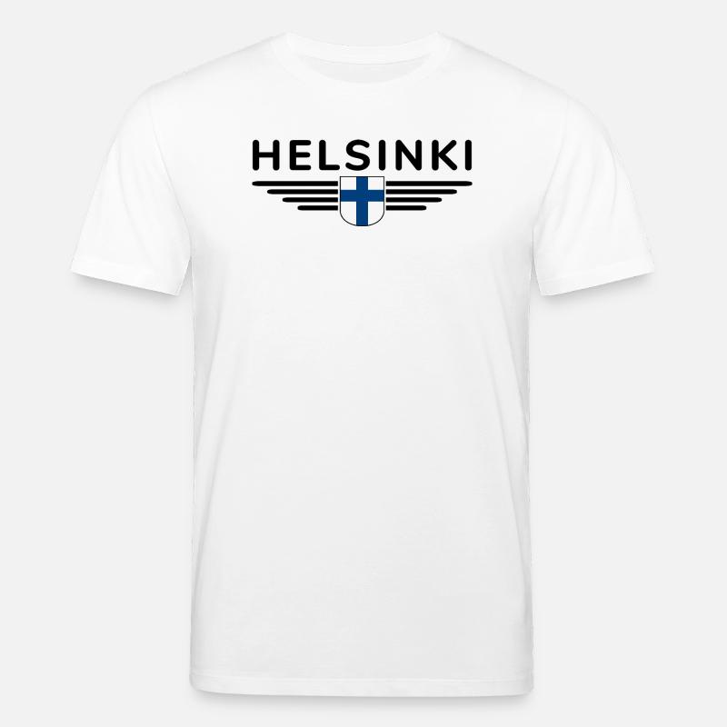 Helsinki Design – Nordic Elegance - Stanley/Stella CREATOR Unisex Organic T-Shirt - white