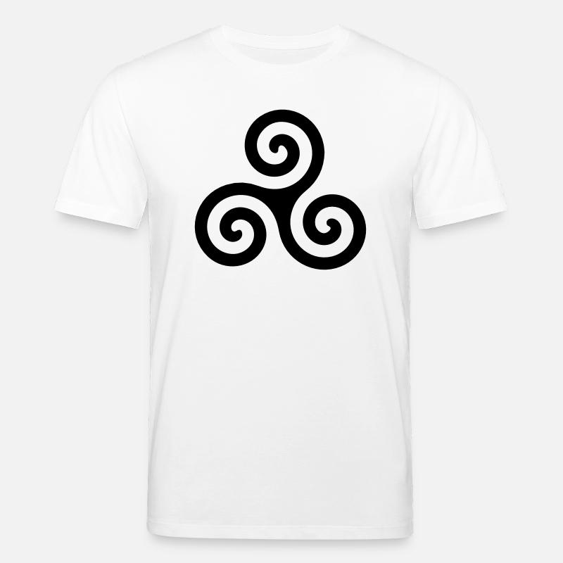 Wolf Symbol - Stanley/Stella Unisex Bio-T-Shirt CREATOR  - Weiß