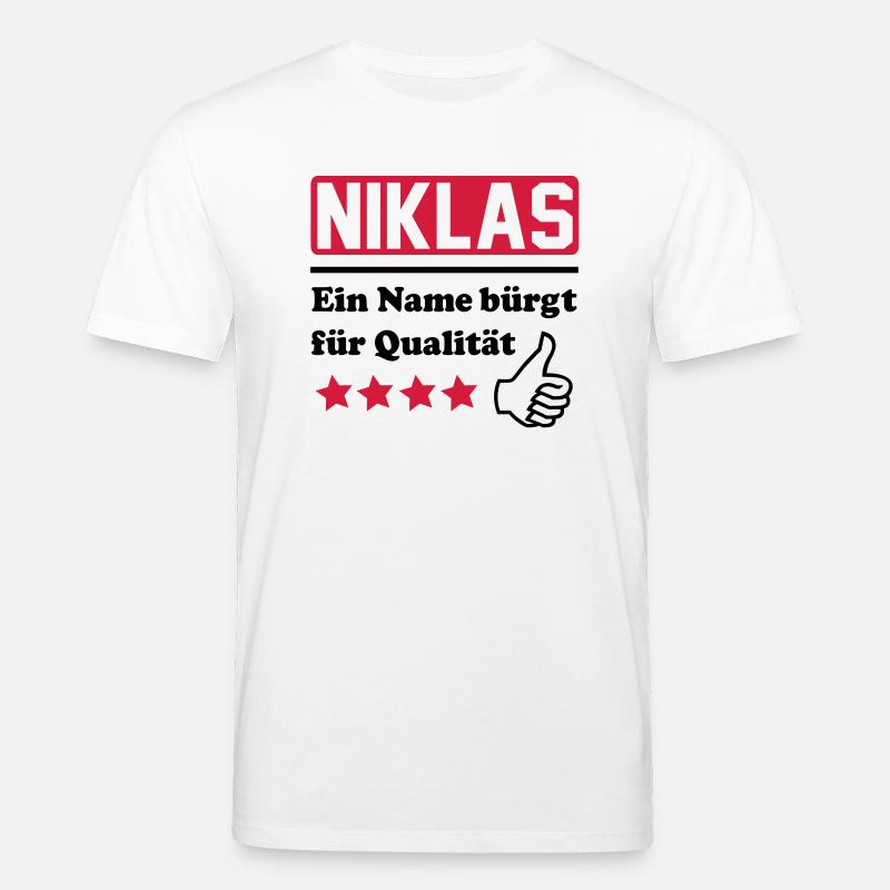niklas - T-shirt bio CREATOR Stanley/Stella Unisexe - blanc