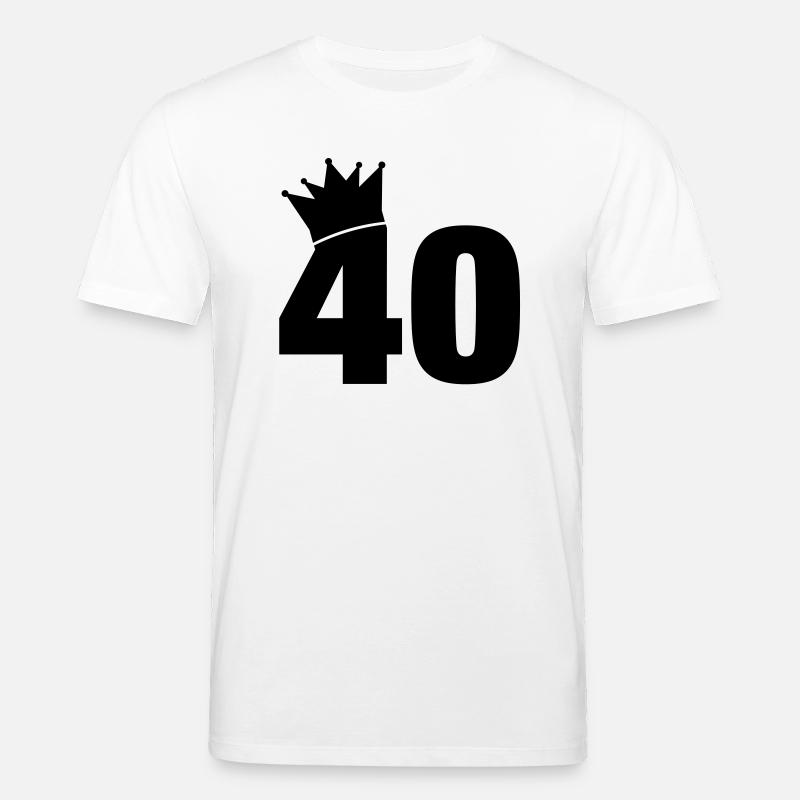 40_krone_f1 - Stanley/Stella Unisex Bio-T-Shirt CREATOR  - Weiß