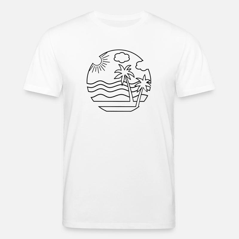 Strand - Stanley/Stella Unisex Bio-T-Shirt CREATOR  - Weiß