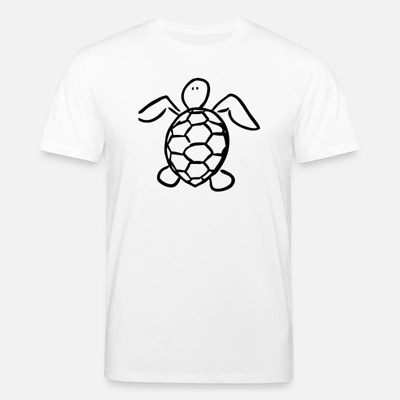 turtle - Stanley/Stella Unisex Bio-T-Shirt CREATOR  - Weiß