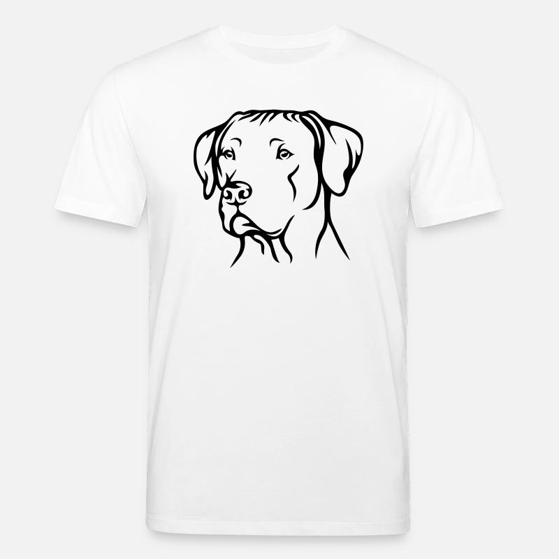 Rhodesian Ridgeback - Stanley/Stella Unisex Bio-T-Shirt CREATOR  - Weiß