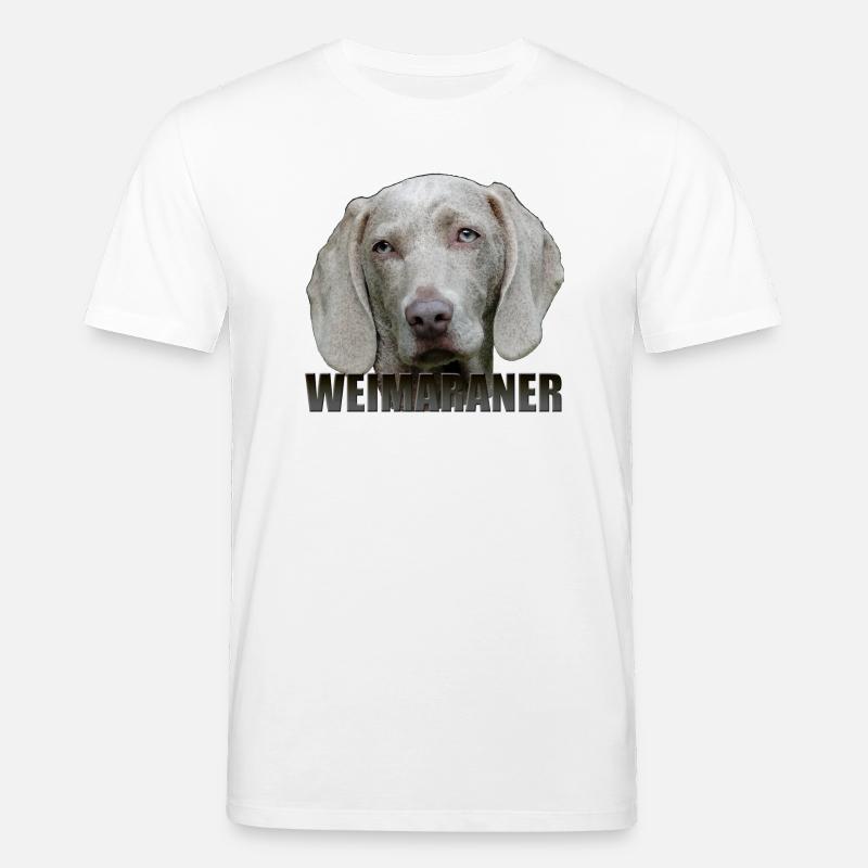 Weimaraner - Stanley/Stella Unisex Bio-T-Shirt CREATOR  - Weiß
