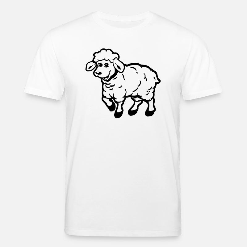 SCHAF süss - Stanley/Stella Unisex Bio-T-Shirt CREATOR  - Weiß