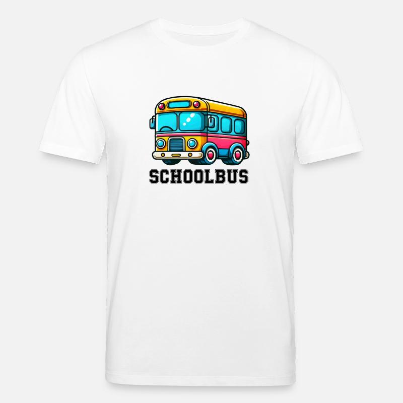 bus comic - Stanley/Stella Unisex Bio-T-Shirt CREATOR  - Weiß