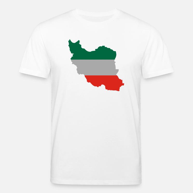 iran_flagg - Stanley/Stella Unisex Bio-T-Shirt CREATOR  - Weiß