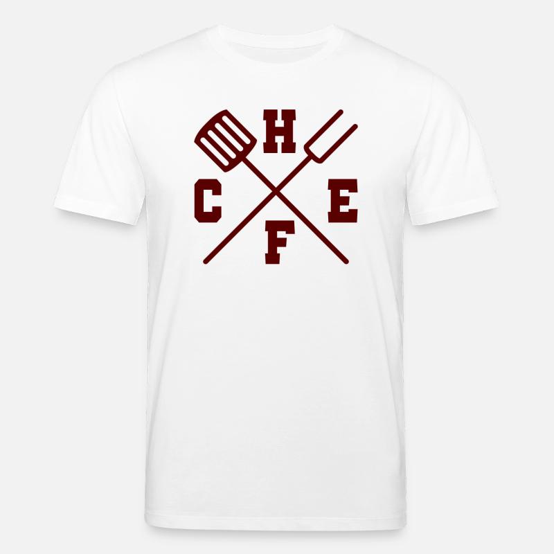 Cuisinier / chef: Chef - T-shirt bio CREATOR Stanley/Stella Unisexe - blanc