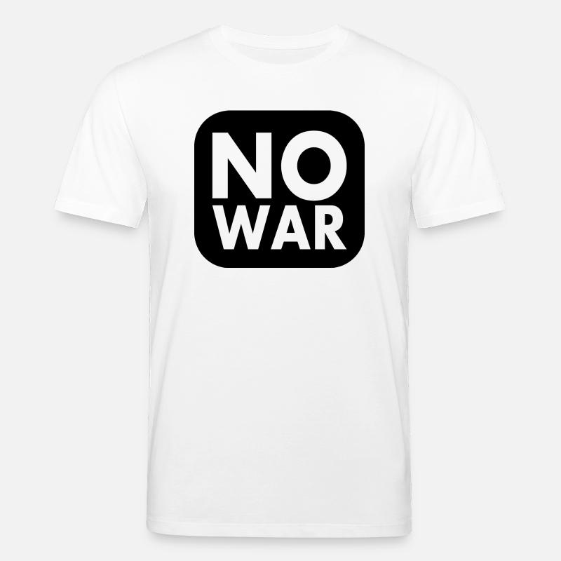 No war - Stanley/Stella Unisex Bio-T-Shirt CREATOR  - Weiß
