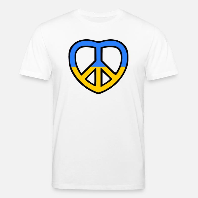 Ukraine - Stanley/Stella Unisex Bio-T-Shirt CREATOR  - Weiß