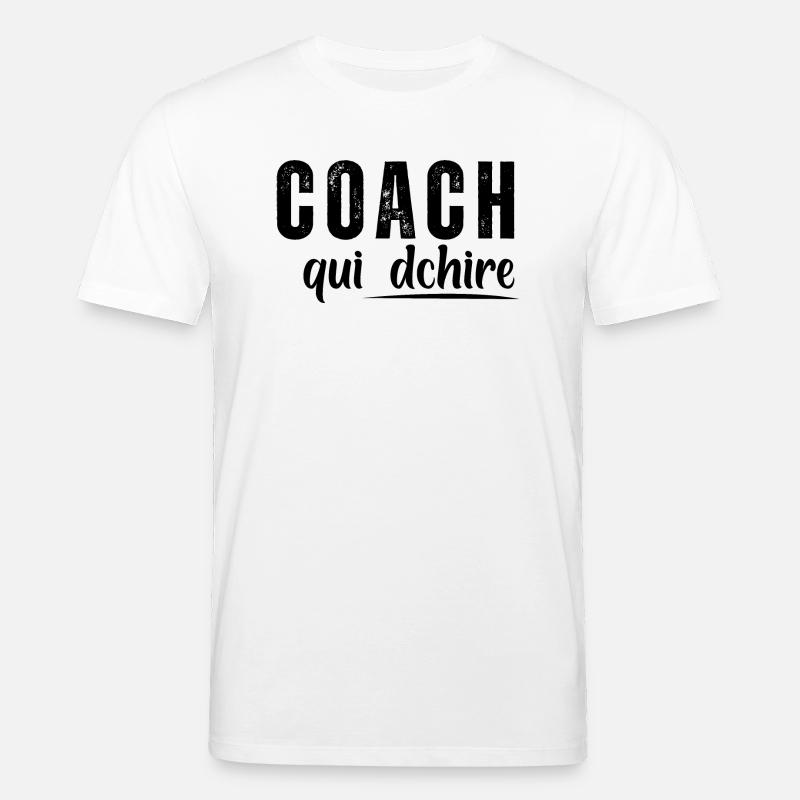 Coach Wer - Stanley/Stella Unisex Bio-T-Shirt CREATOR  - Weiß