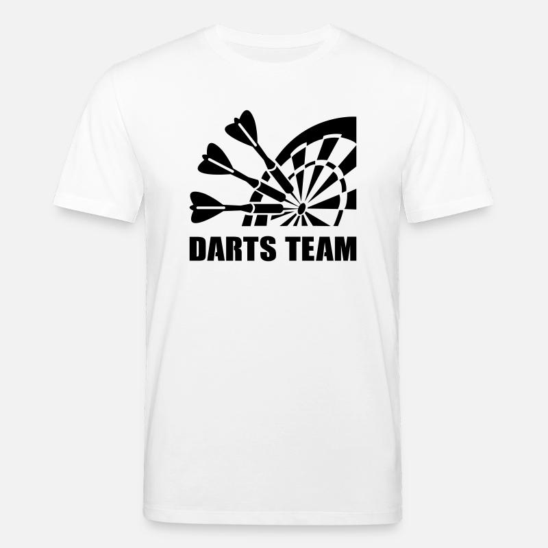 Darts Team - Stanley/Stella Unisex Bio-T-Shirt CREATOR  - Weiß