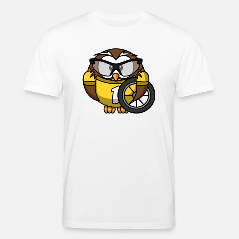 Motorcross Vogel - Stanley/Stella Unisex Bio-T-Shirt CREATOR  - Weiß