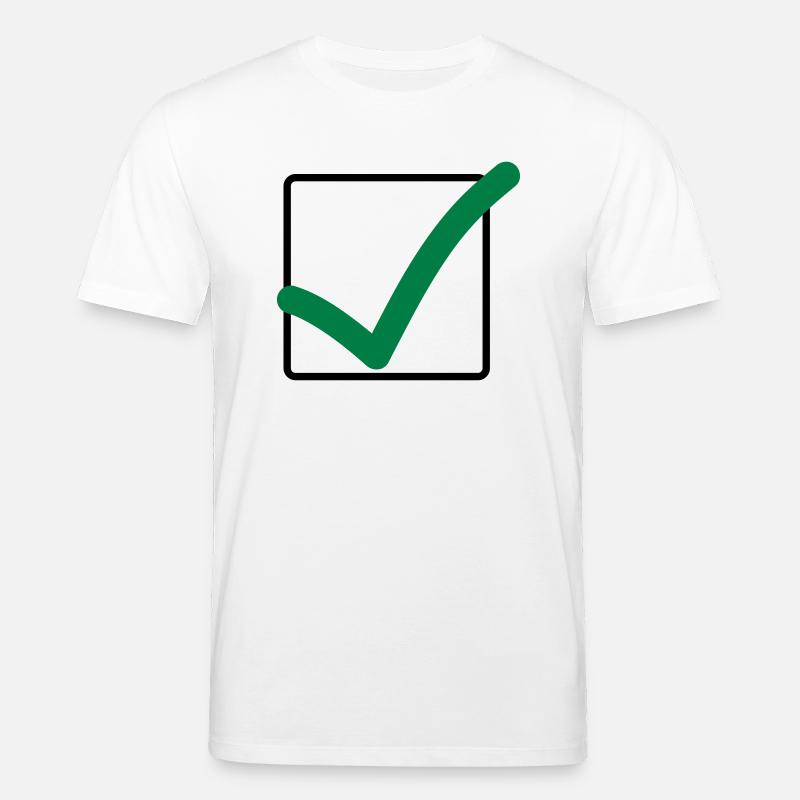 haekchen_02 - T-shirt bio CREATOR Stanley/Stella Unisexe - blanc