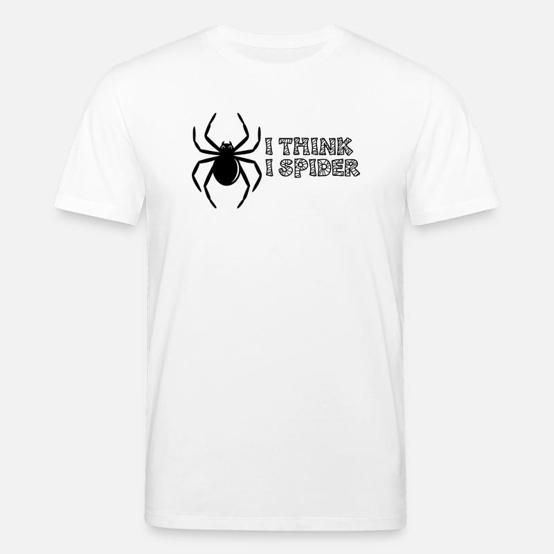 I think I spider - Stanley/Stella Unisex Bio-T-Shirt CREATOR  - Weiß