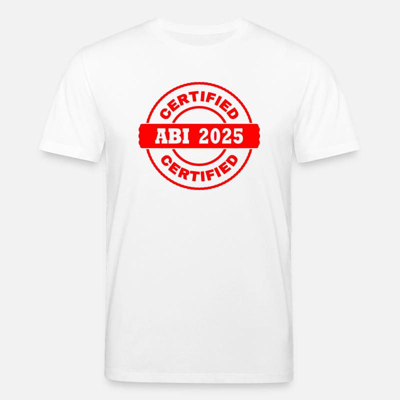 Abi 2025 - Stanley/Stella Unisex Bio-T-Shirt CREATOR - Weiß