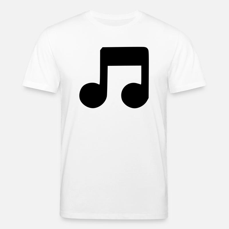 Musiknote - Stanley/Stella Unisex Bio-T-Shirt CREATOR  - Weiß