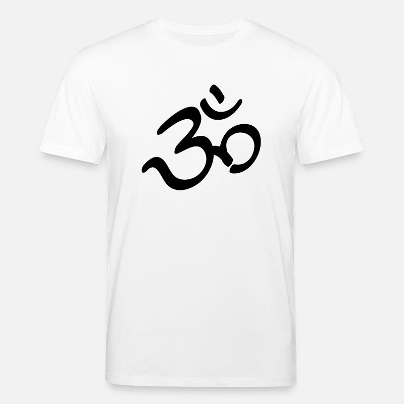 Devanagari Om - Stanley/Stella Unisex Bio-T-Shirt CREATOR  - Weiß