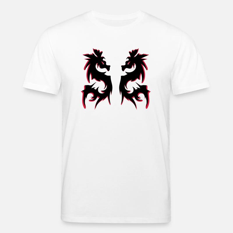 drachen - Stanley/Stella Unisex Bio-T-Shirt CREATOR  - Weiß