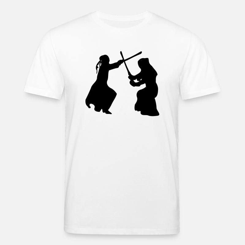 Kampfkunst Kendo -3 - Stanley/Stella Unisex Bio-T-Shirt CREATOR  - Weiß