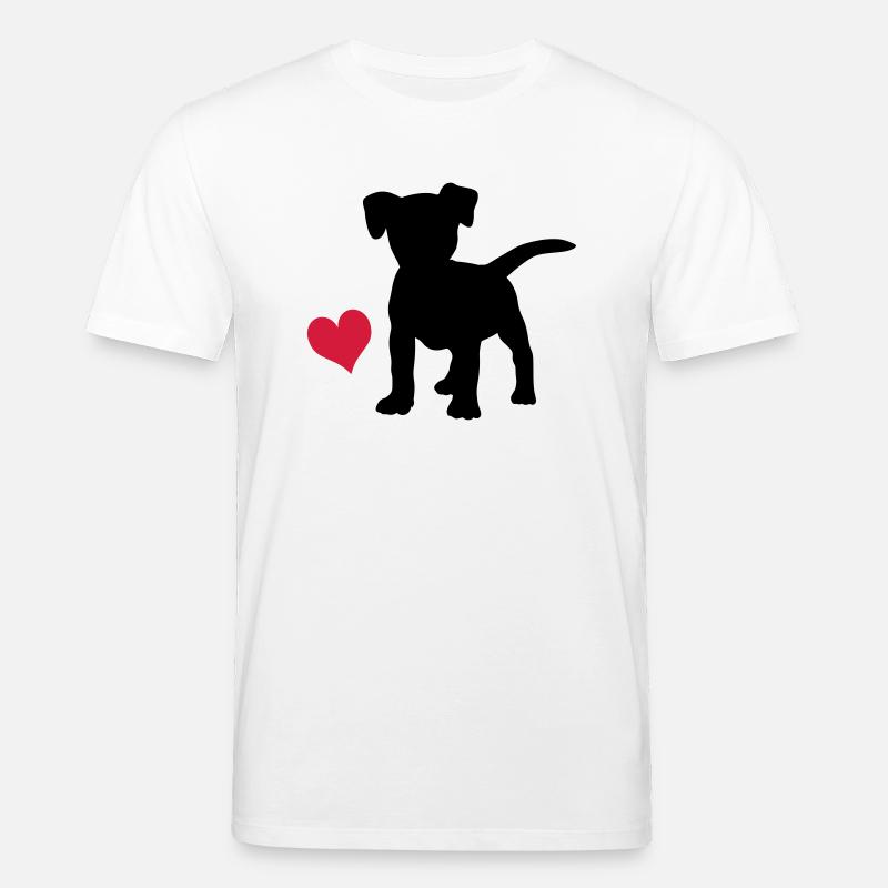 Jack Russell Terrier - Stanley/Stella Unisex Bio-T-Shirt CREATOR  - Weiß
