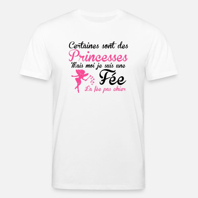 la fée pas chier - Stanley/Stella Unisex Bio-T-Shirt CREATOR  - Weiß