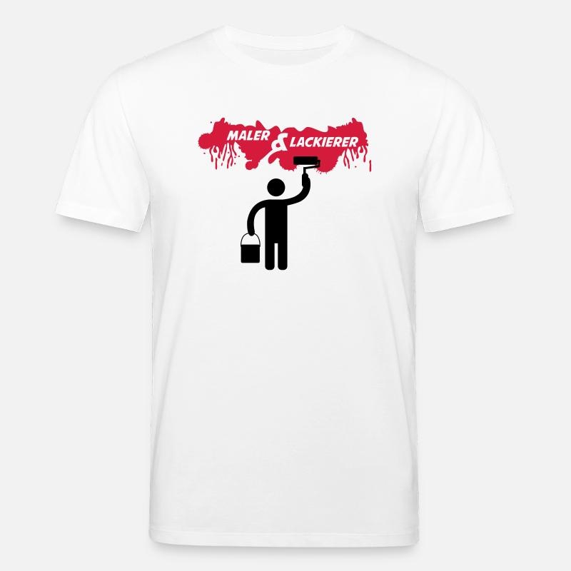 maler_02 - Stanley/Stella Unisex Bio-T-Shirt CREATOR  - Weiß