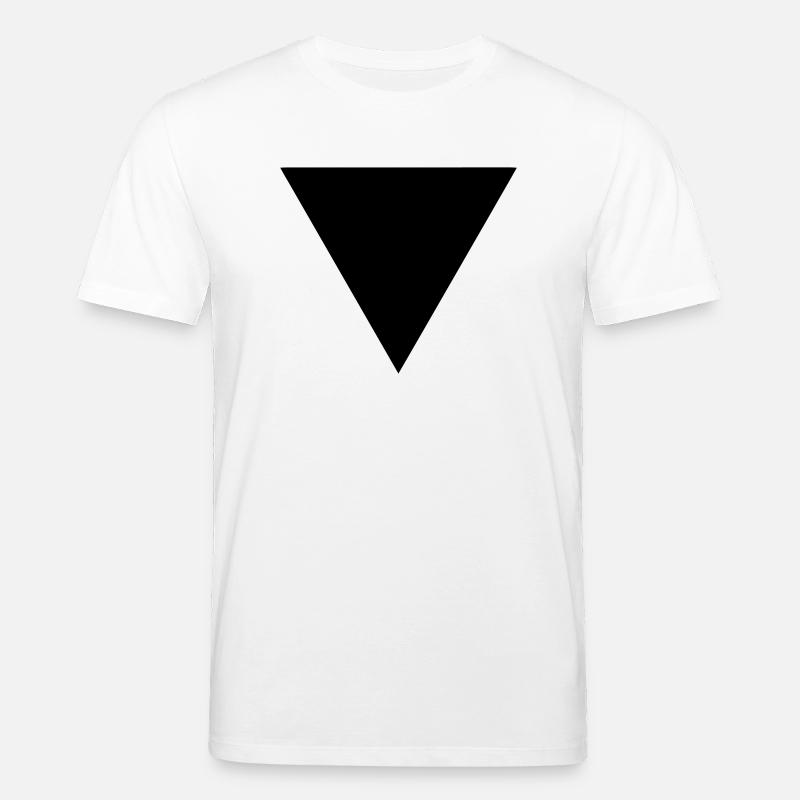 dreieck - Stanley/Stella Unisex Bio-T-Shirt CREATOR  - Weiß