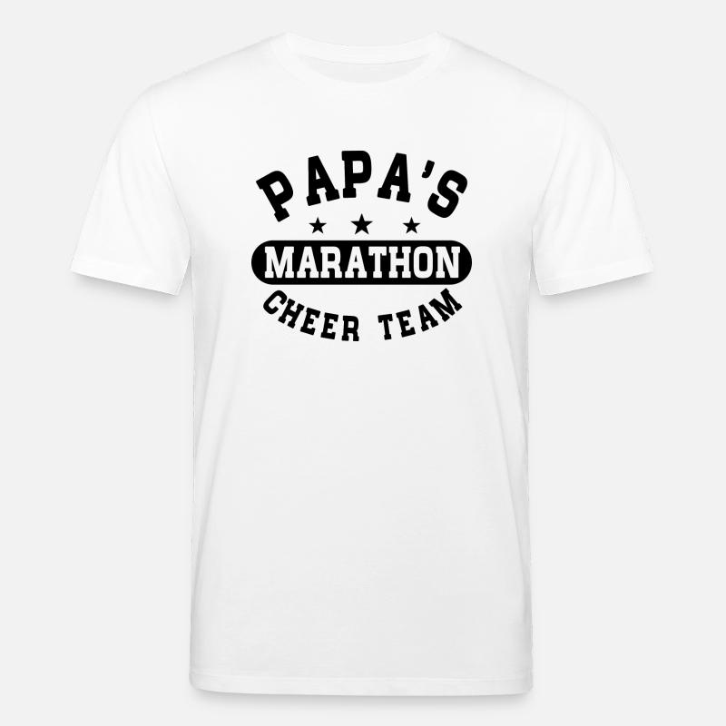 Papas Marathon Cheer Team - Stanley/Stella Unisex Bio-T-Shirt CREATOR - Weiß