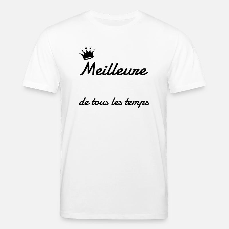 A Personnaliser / Custom / Customiser / Customize - T-shirt bio CREATOR Stanley/Stella Unisexe - blanc