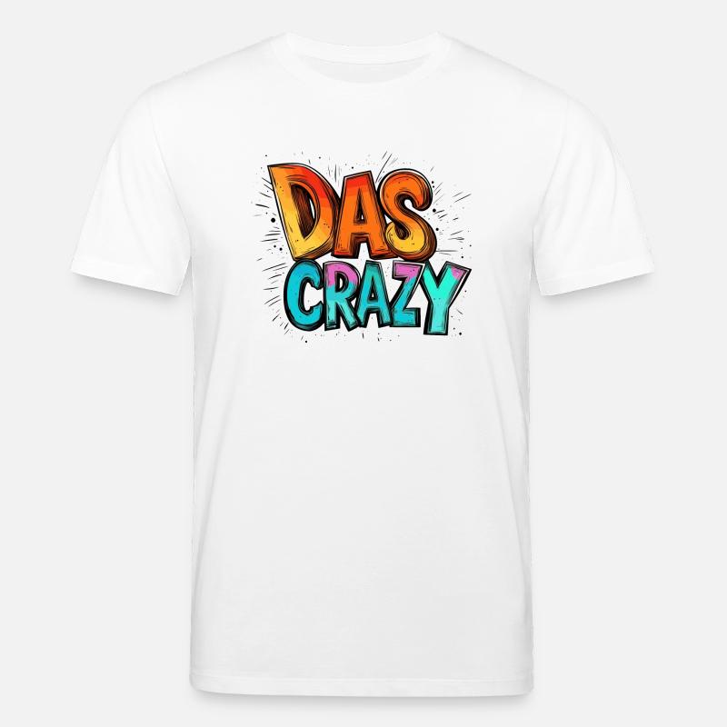 das crazy - Stanley/Stella Unisex Bio-T-Shirt CREATOR  - Weiß