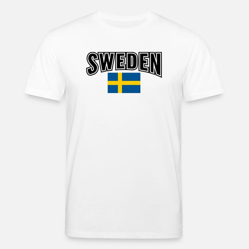 Schweden - Stanley/Stella Unisex Bio-T-Shirt CREATOR - Weiß