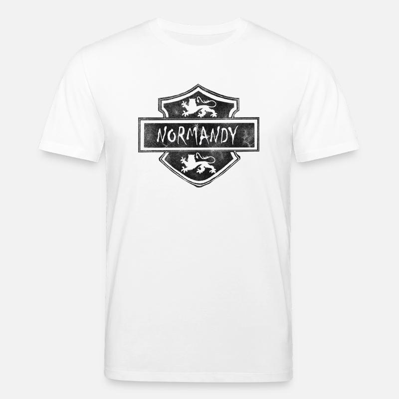 HD Normandy - T-shirt bio CREATOR Stanley/Stella Unisexe - blanc