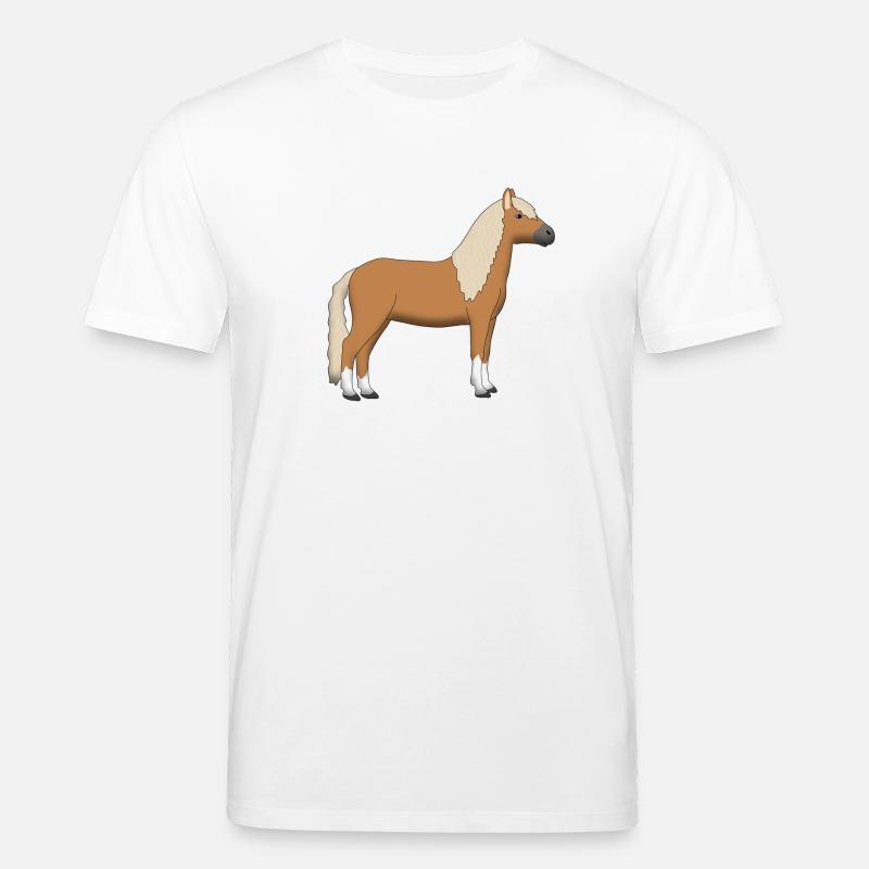 Haflinger - T-shirt bio CREATOR Stanley/Stella Unisexe - blanc