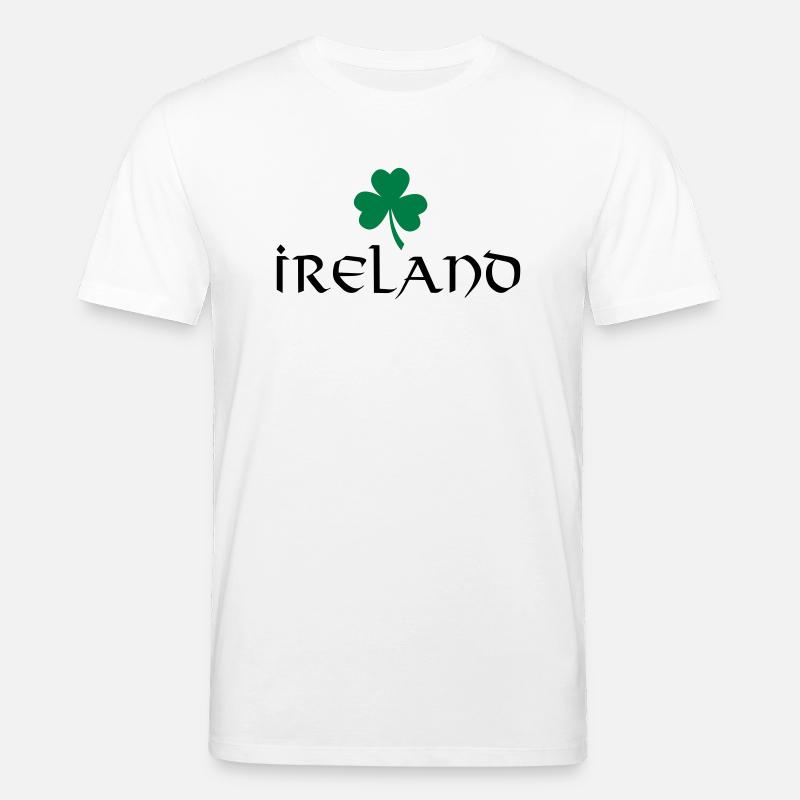 Ireland - St. Patrick's Day - T-shirt bio CREATOR Stanley/Stella Unisexe - blanc
