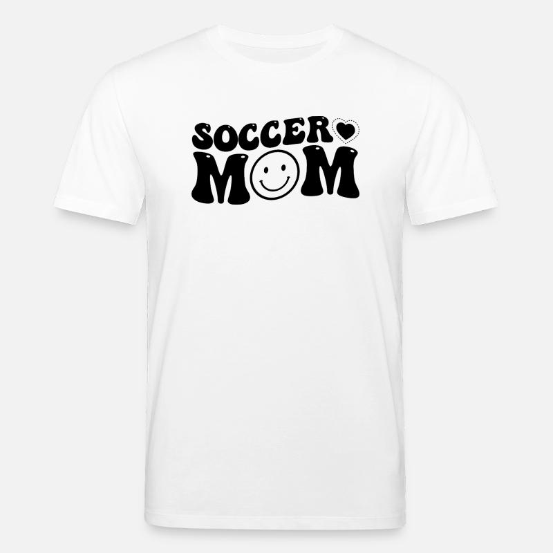 Fußball Mama - Stanley/Stella Unisex Bio-T-Shirt CREATOR  - Weiß