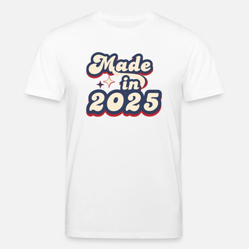 Made in 2025 retro - T-shirt bio CREATOR Stanley/Stella Unisexe - blanc